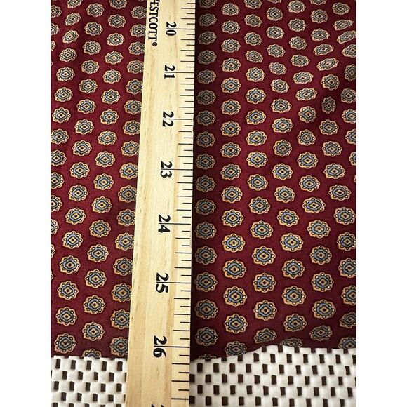 J Crew Blouse‎ Shirt Sz M Pullover Bell Flare Sleeve Burgundy Career Office Top - Picture 7 of 15